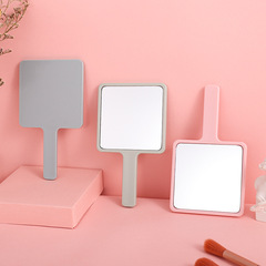Wholesale High-Definition Makeup Mirror with LOGO Printing, Handheld Handle Mirror, Beauty Makeup Mirror, Advertising Promotional Gift Mirror