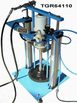 Starzhou 20L - 50L doble columna bomba de mantequilla neumática de alta presión máquina de llenado de grasa neumática bomba de mantequilla móvil