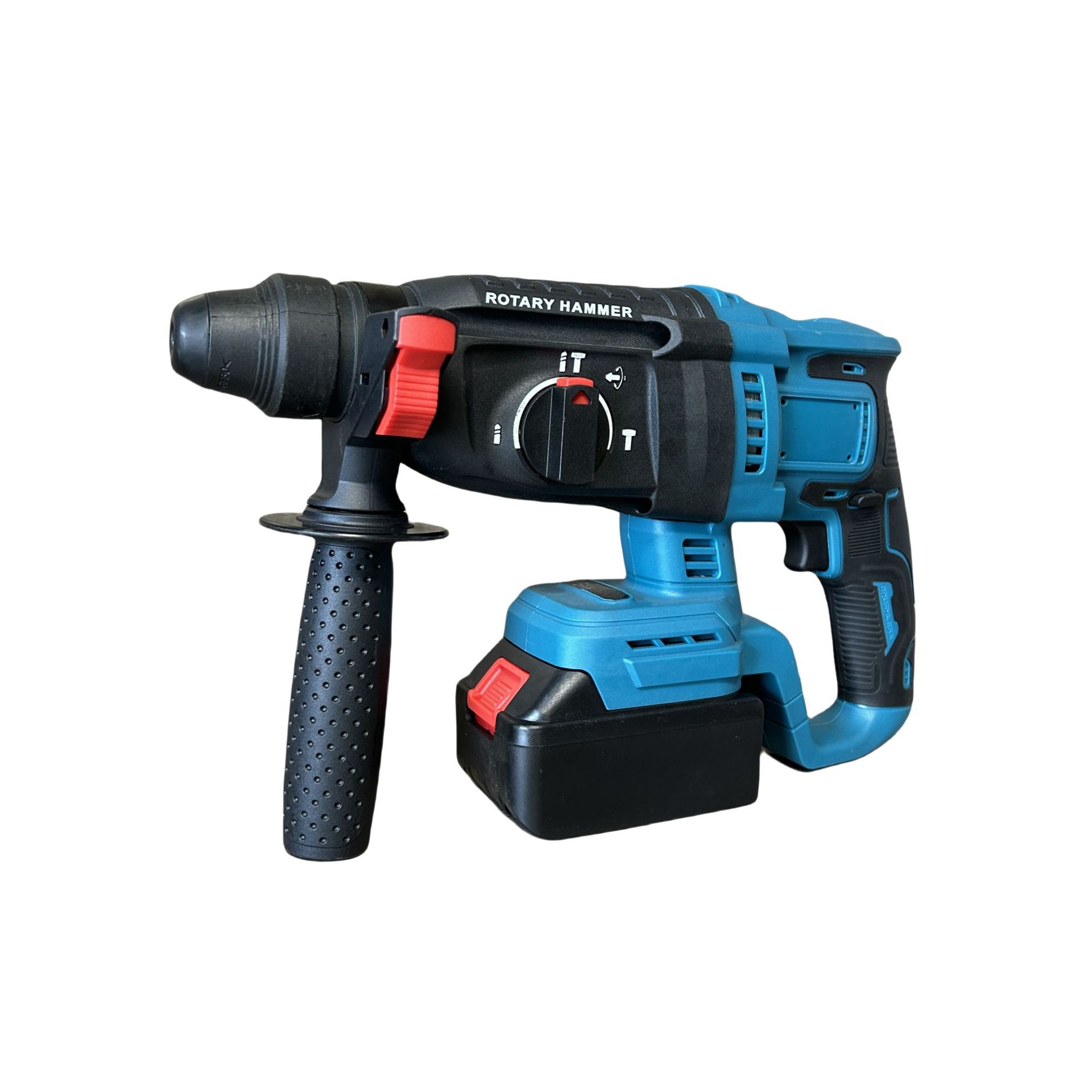 *钻削凿三用电镐锂电池多功能锂电电锤 充电式锂电多功能平钻锤