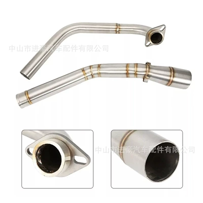 Factory Direct Motorcycle Parts Modification Motorcycle R15 V1 V2 Black Muffler Front Rust-Resistant