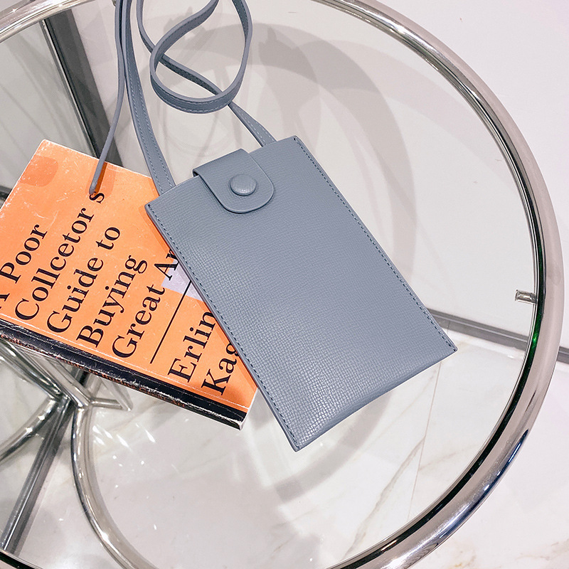 Verano transfronterizo nuevo bolso de hombro estilo coreano moda vertical teléfono móvil bolso simple hombro crossbody pequeño bolso logotipo imprimible