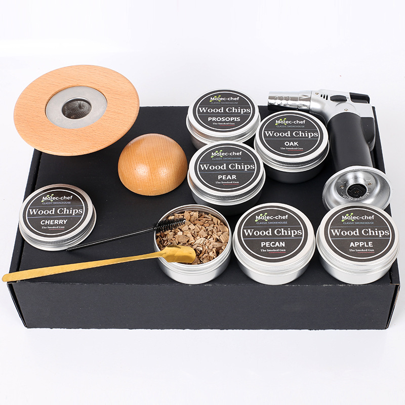 Comercio exterior Amazon Smoke Cocktail Smoke Smoke Cubierta de madera Smoke Smoke de varios sabores Smoke Smoke