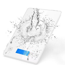 USB新款玻璃秤面厨房秤10kg 5kg充电烘焙秤 15kg家用厨房食物秤