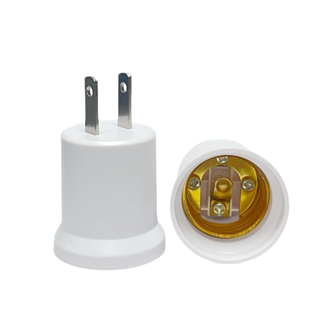 E27 conector de lámpara de tornillo ABS conector de conversión lámpara de noche universal E27 conector de lámpara accesorios de lámpara