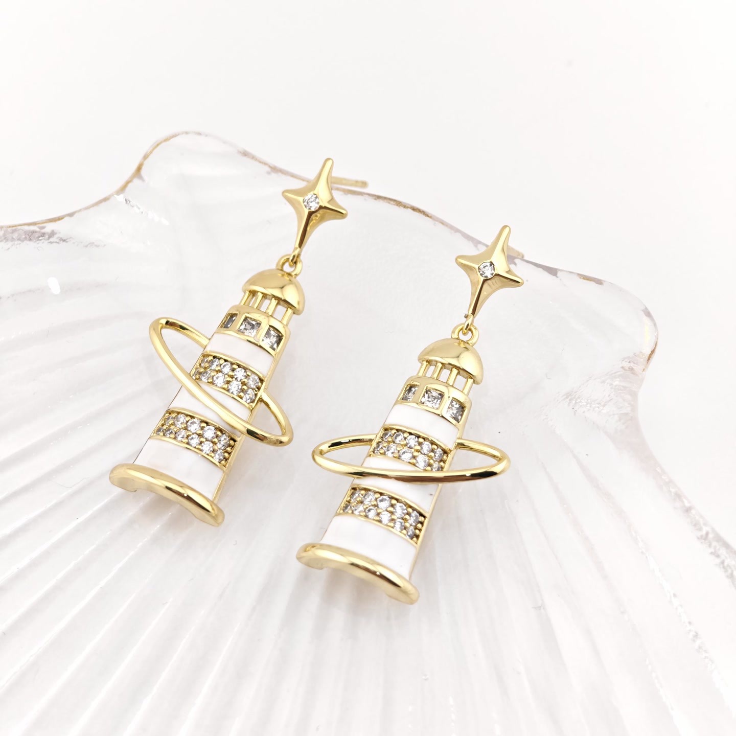 Xuping nueva moda de la serie de joyas de Navidad al por mayor simplista encantadora atmósfera de Navidad fácil de poner joyas mujeres