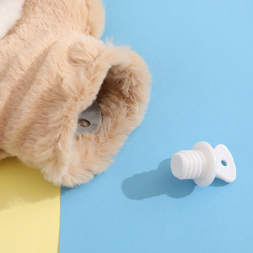 Cartoon water-filled hot water bag, high temperature resistant, thickened, explosion-proof hand warmer, baby warm water bag, odor-free warm water bag for girls