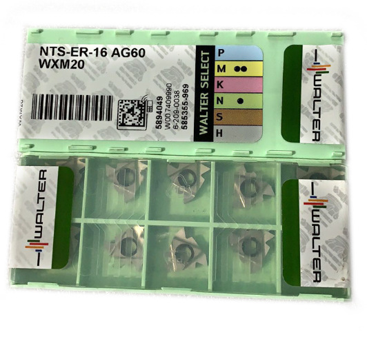 螺纹车刀片NTS-IR/L-11 1.75ISO WMP32德国瓦尔特刀具