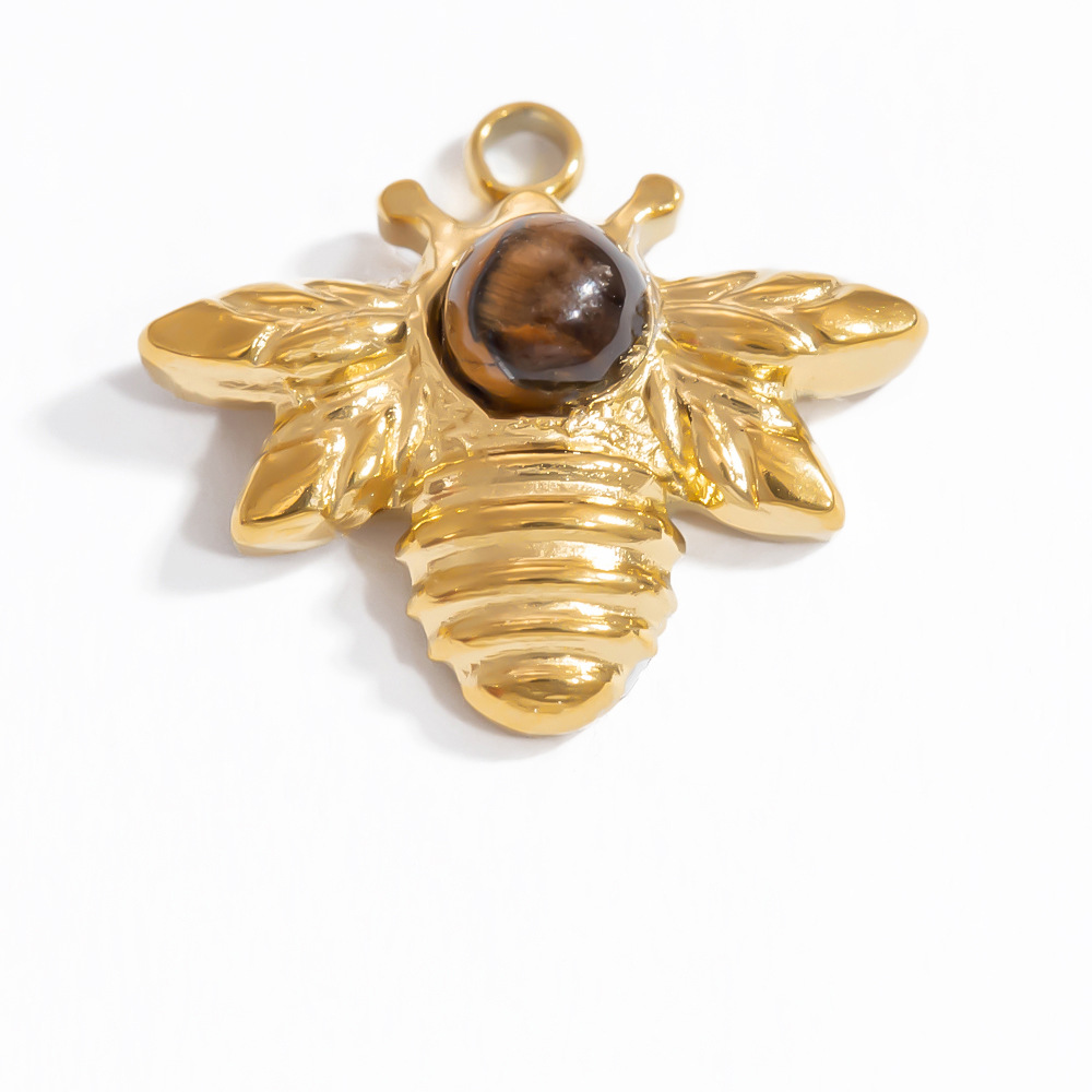 1 Pieza 13,41mm Acero Inoxidable 304 Joya Circón Geométrico Colgante display picture 6