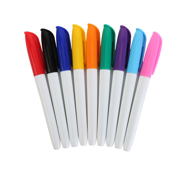 12-color pen clip erasable whiteboard pen with printable logo source…