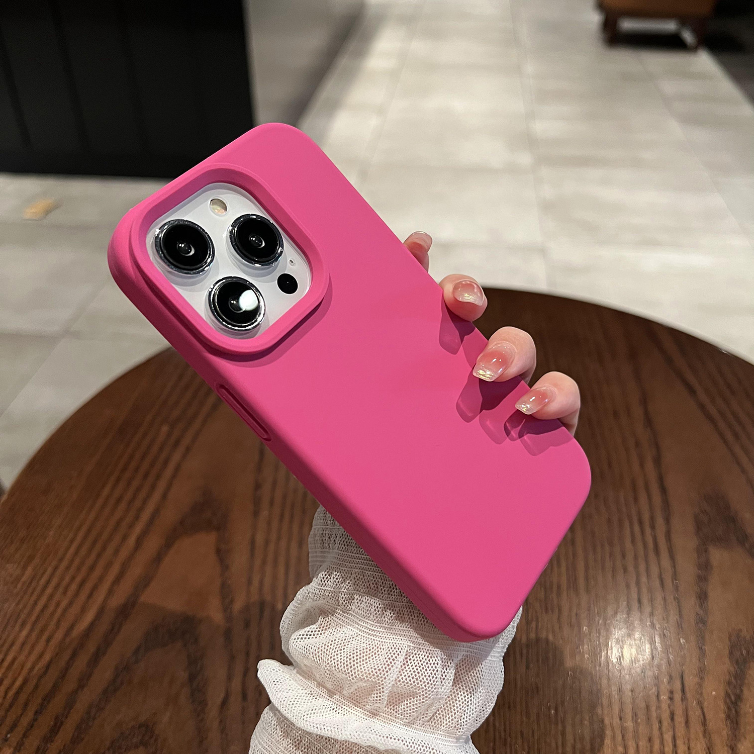 [Pitaya Purple] Silicone lỏng màu đặc có lỗ lớn
