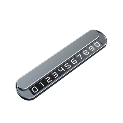 Alloy Car Parking Number Plate: Nömrəli dayanma kartı