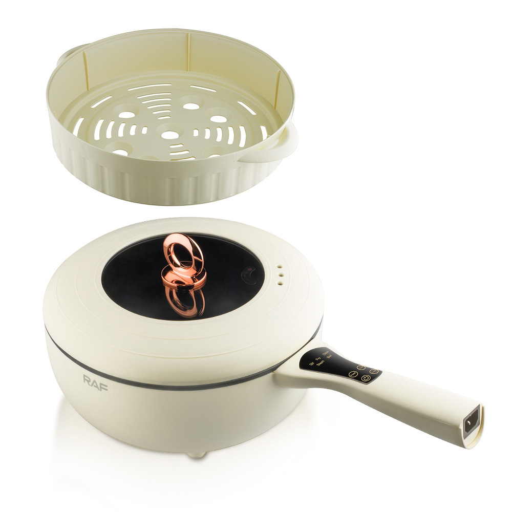 Multifunctional Electric Hot Pot With Steamer And Non-stick Pan_voghion.com