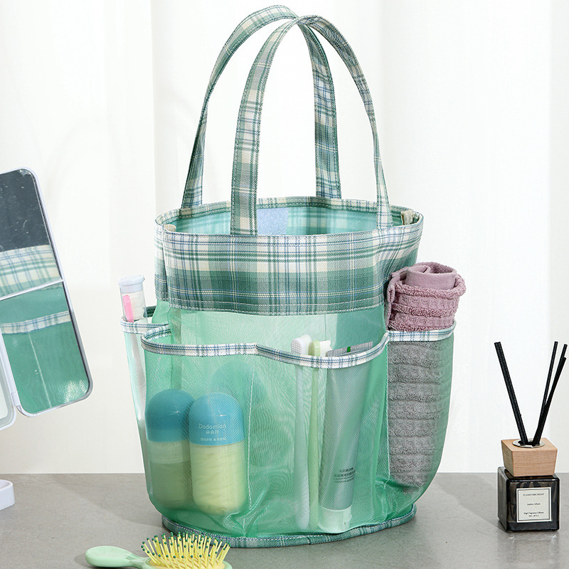 New Mesh Beach Bag, Bath Bag, Fitness Bag, Toiletries, Cross-Border Amazon International Station Bathroom Storage Bag