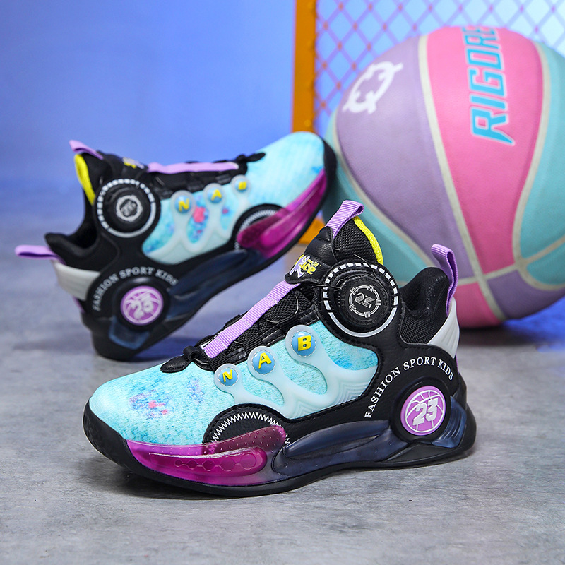 Breathable Women's Casual Running Shoes With Rotating Button_voghion.com