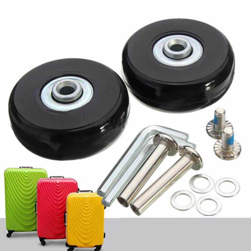 Trolley Suitcase Travel Luggage Universal Universal Double-Bearing Wheels Wear-Resistant Wheels Repair Parts