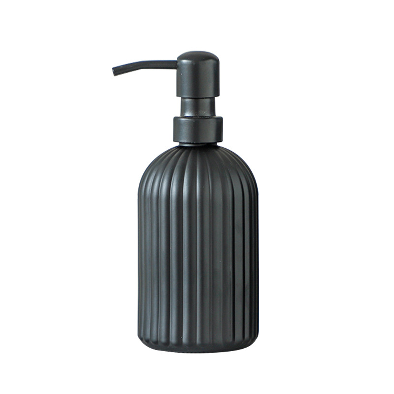 Botellas de vidrio para jabón y champú