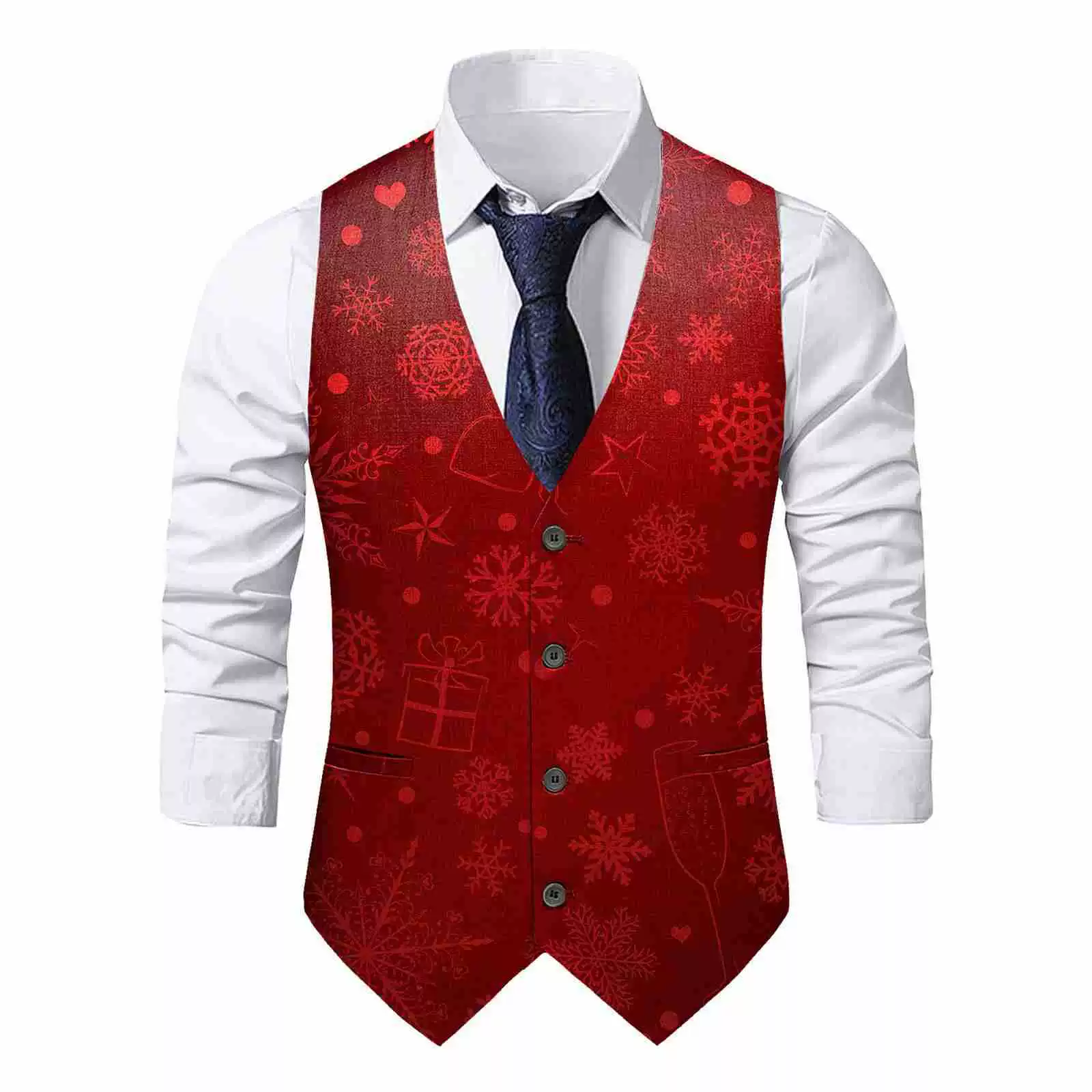 Модный молодежный однобортный жилет без глажки с принтом, готовый к отправке, 2022 год, для трансграничной торговли AliExpress и Amazon