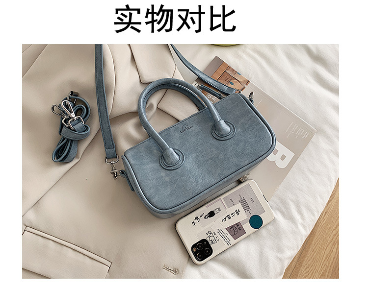 New Fashion Oil Wax Leather Shoulder Bag display picture 21