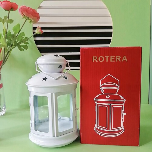 Rotra hanging scented candle with candle holder glass romantic aromatherapy decoration lampshade candle holder diy