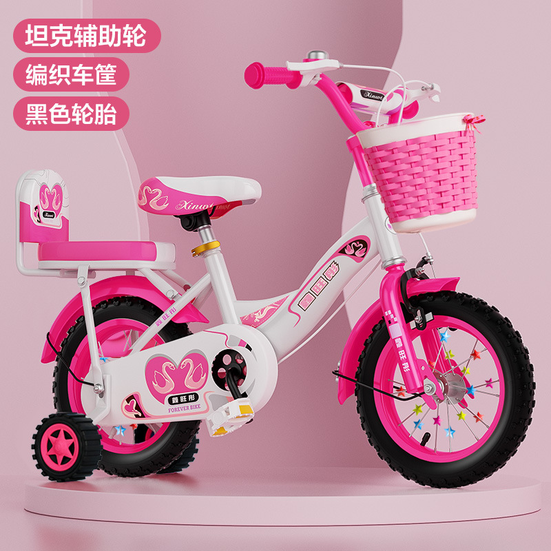 Bicicletas infantiles niñas 3 - 6 años 12 - 20 pulgadas niños niños cochecito bebé pedale bicicleta princesa