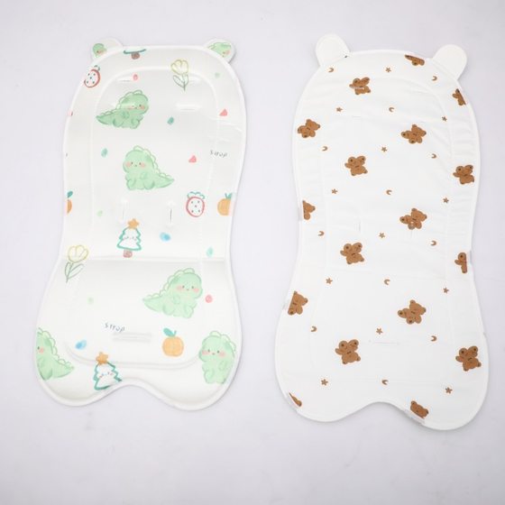 Baby Stroller Cushion Cushion Cotton Cushion Baby Sliding Baby Artifact Seat Cushion Four Seasons Universal Summer Mat Cushion