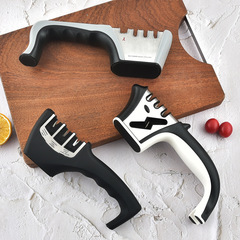 Factory multifunctional dual-purpose knife sharpener for household use. Quick manual portable knife sharpening tool direct sales.