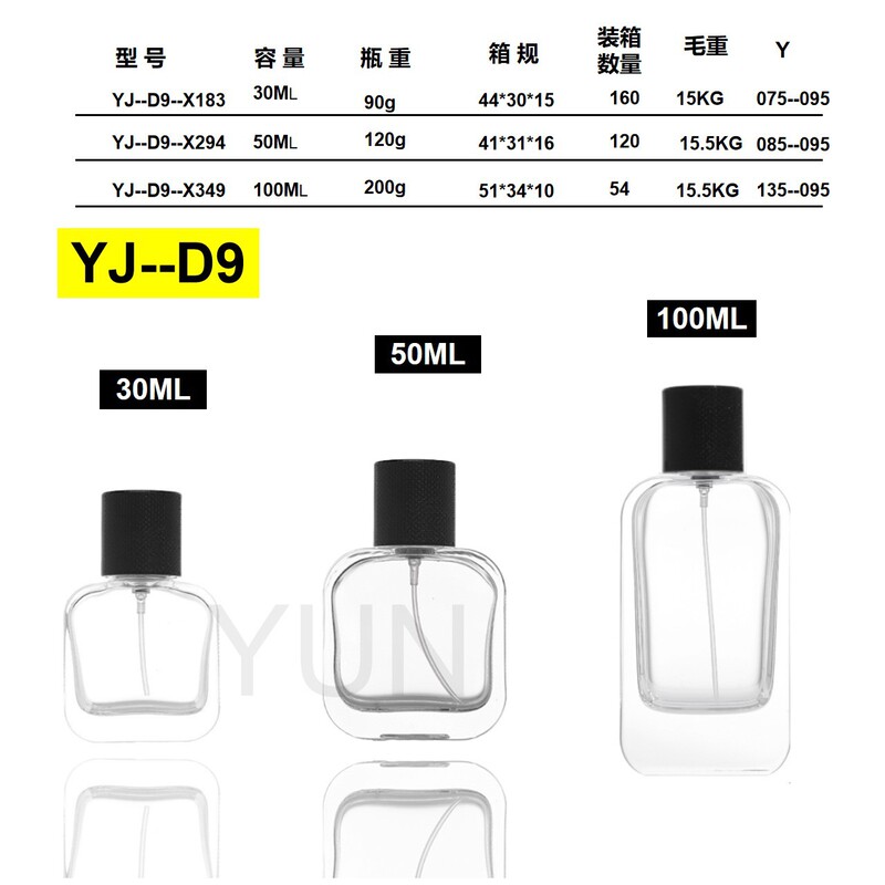 15卡口现货香水瓶20ml35ml50nl100ml多容量便携分装瓶|undefined