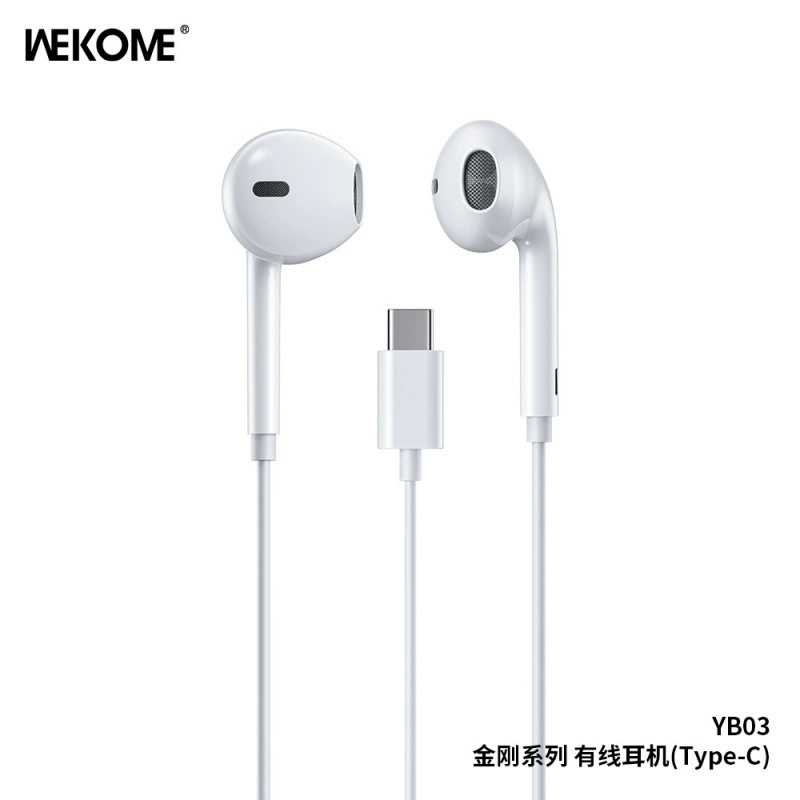 WEKOME Король Кинг Конг YB03 проводные наушники Белый 3.5мм/Type-C/IPH совместимый с Apple вкладыш гарнитура
