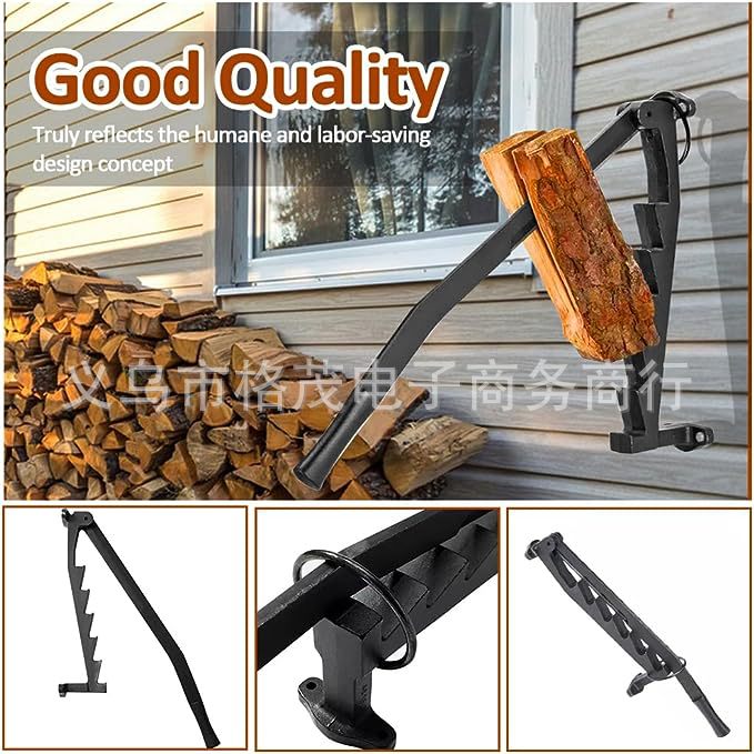 Amazon divisor de leña acero al manganeso divisor de leña camping manual leña picar leña cortar leña romper leña chopper