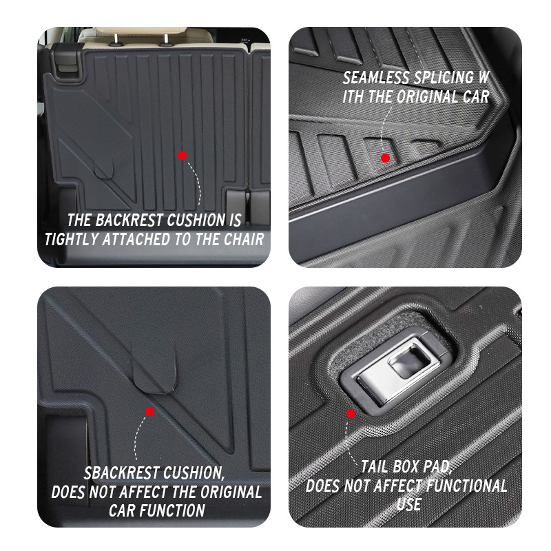 Aplicable Toyota Overbearing Car 5DTpe Pies Land Cruiser Prado LC250 Floor Mats