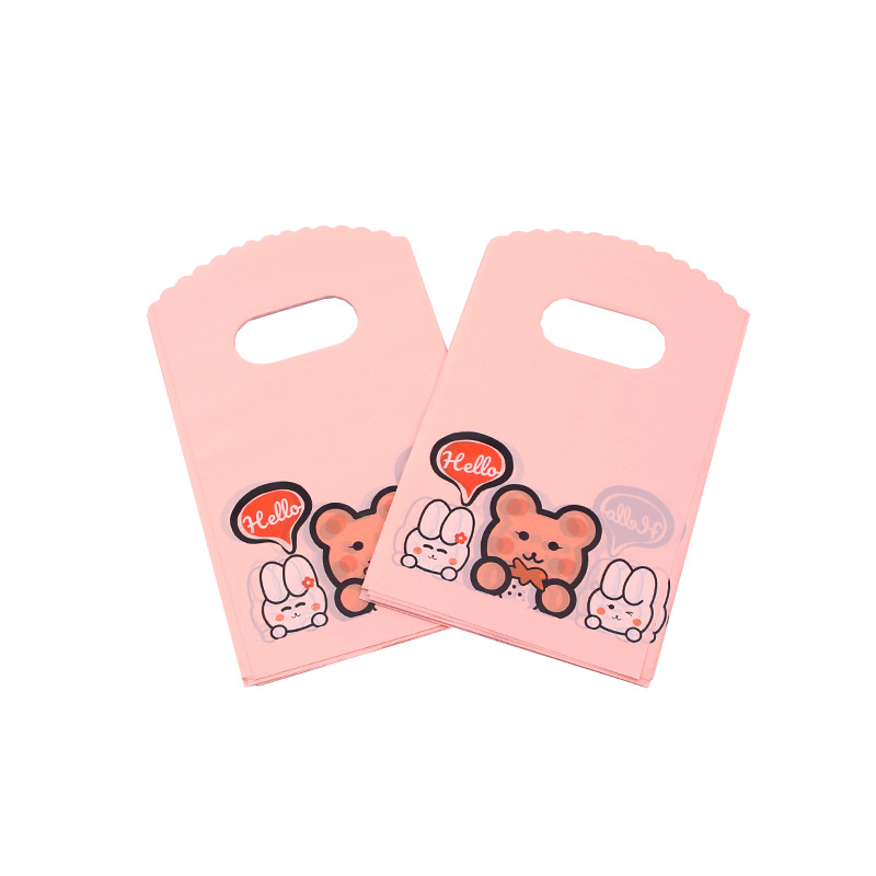 38g Weight Jewelry Packaging Bags Classification 45 Pieces Per Pack Quantity Holiday, Daily Occasion Plastic Material Heart Shape, Flower Pattern Casual, Simple Style Style Casual Simple Style Heart Shape Flower Plastic Jewelry Packaging Bags 17