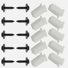 跨境热销现货汽车装饰固定适用福特嘉年华 ST150全顺前保险杠卡扣