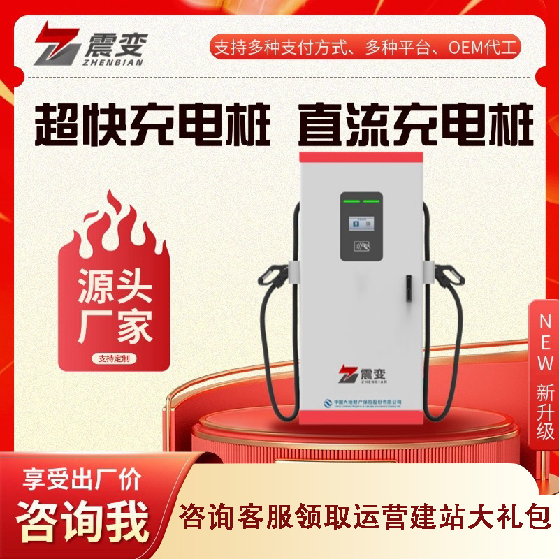 快充商用家用充电站充电桩电动汽车20KW直流新能源直流双枪