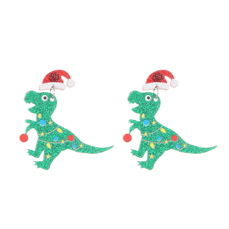 メーカー直販越境クリスマス祭り耳飾りファッション創意クリスマス帽子ヒツジピアスイヤリング卸売り|undefined