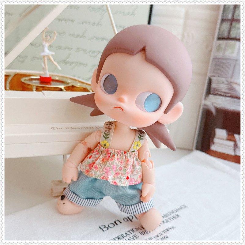 Only Selling Clothes Zsiga's Dream Place Baby Clothes 1/8 Movable Doll Sister Gazi Floral Suspender Skirt Jeans