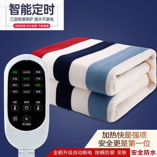 Electric Blanket Single Double Intelligent Timing Double Control Dehumidification Student Dormitory Home Temperature Control Mite Removal