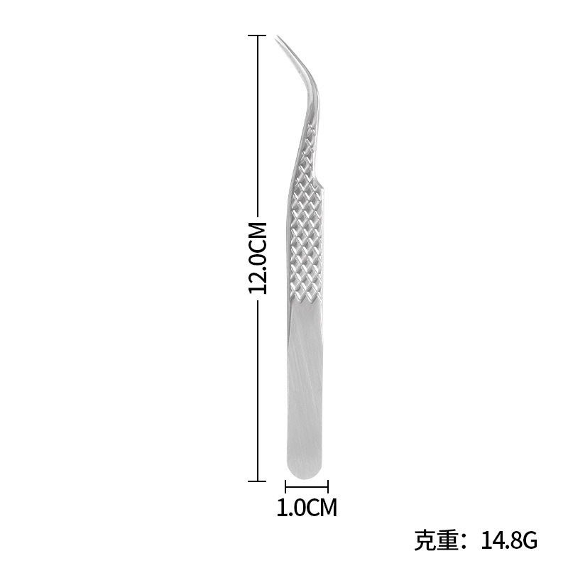 まつげピンセット、魚柄クリップ、ステンレスピンセット、高精度ゴールデンフェザークリップ、まつげ移植まつげクリップ、つけまつげピンセット|undefined