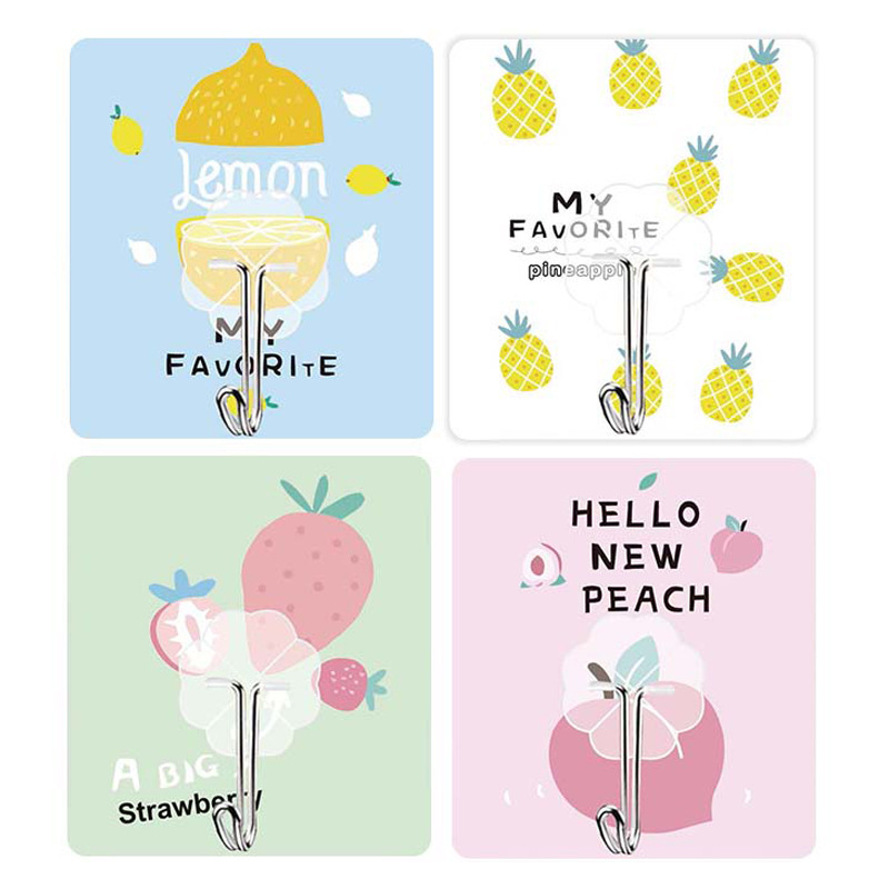 Magia transparente gancho sin costuras al por mayor fuerte gancho pegajoso baño Baño Cocina gancho de uñas libre adhesivo fabricante