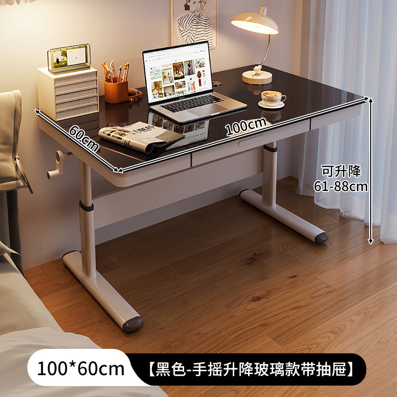 Escritorio de elevación escritorio de la computadora escritorio dormitorio estudiante hogar Escritorio de escritura simple niños estudio Escritorio
