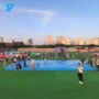 充气隔水水上景区蹦床