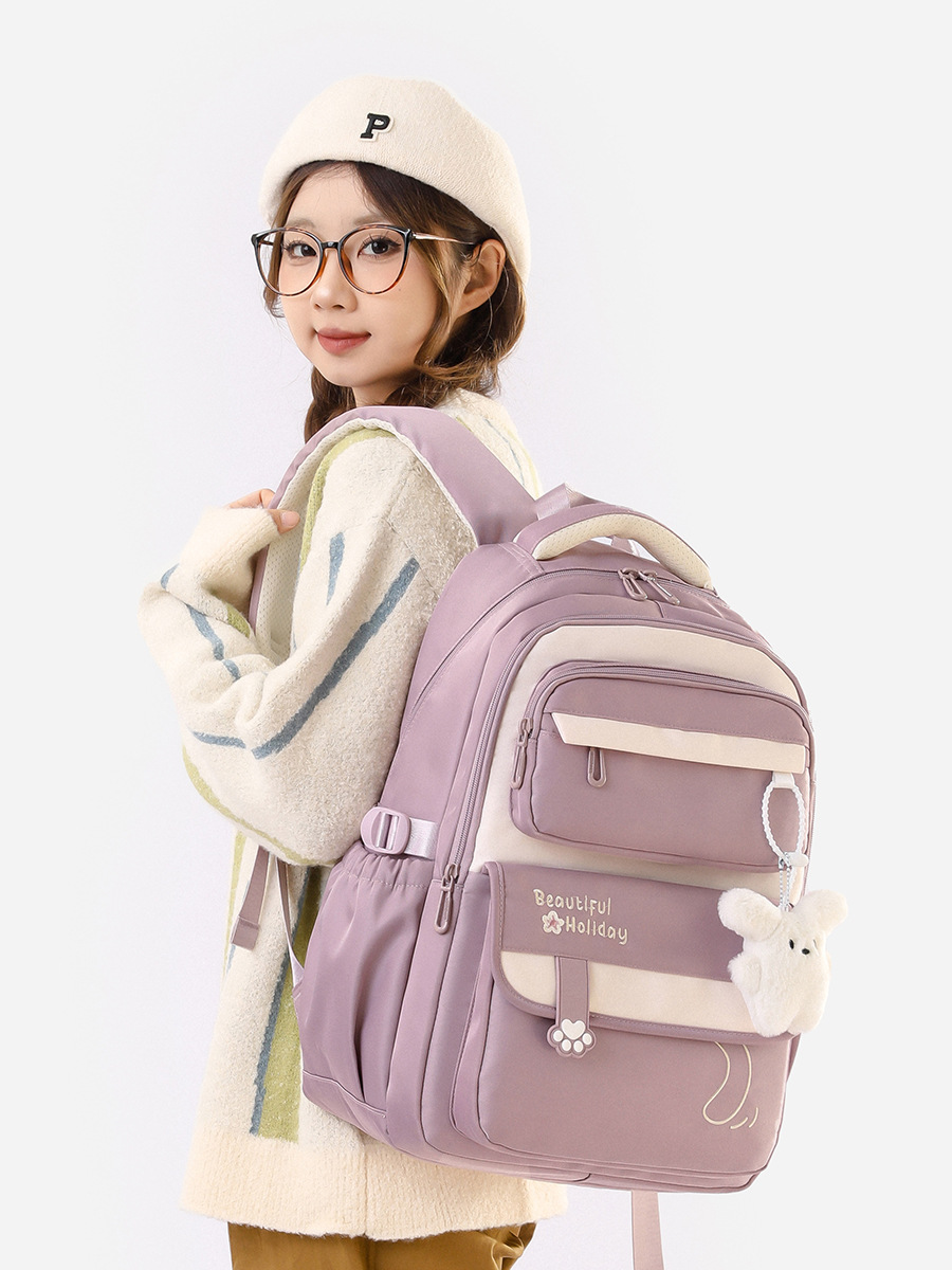 Nueva mochila escolar para estudiantes de secundaria, mochila coreana simple y ligera, mochila para estudiantes de primaria de sexto grado