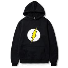2025LAZADA 欧美美剧生活大爆炸flash闪电侠印花hoodieshopee卫衣
