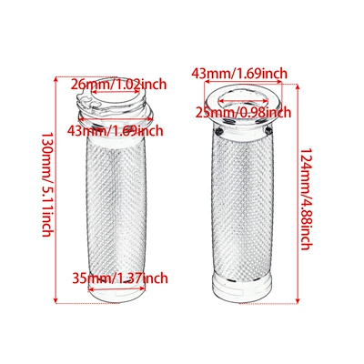 Motorcycle Retro RSD Handle: Motorcycle Handle Cover