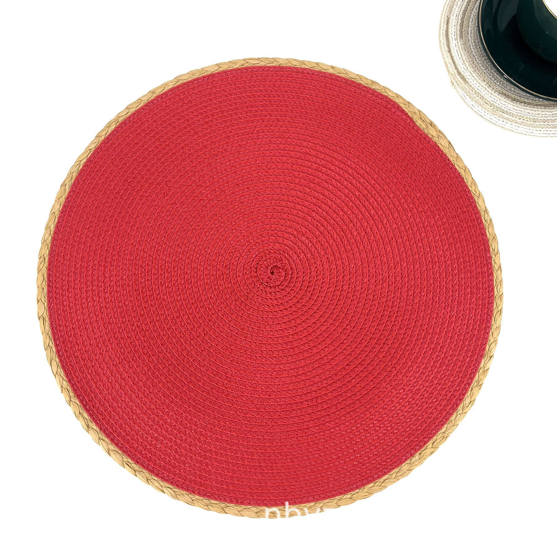 PP tapete de mesa con aislamiento térmico, tapete de mesa, restaurante occidental, estilo europeo, simple, natural, actividades de festivales al aire libre, lote mixto al por mayor image 18