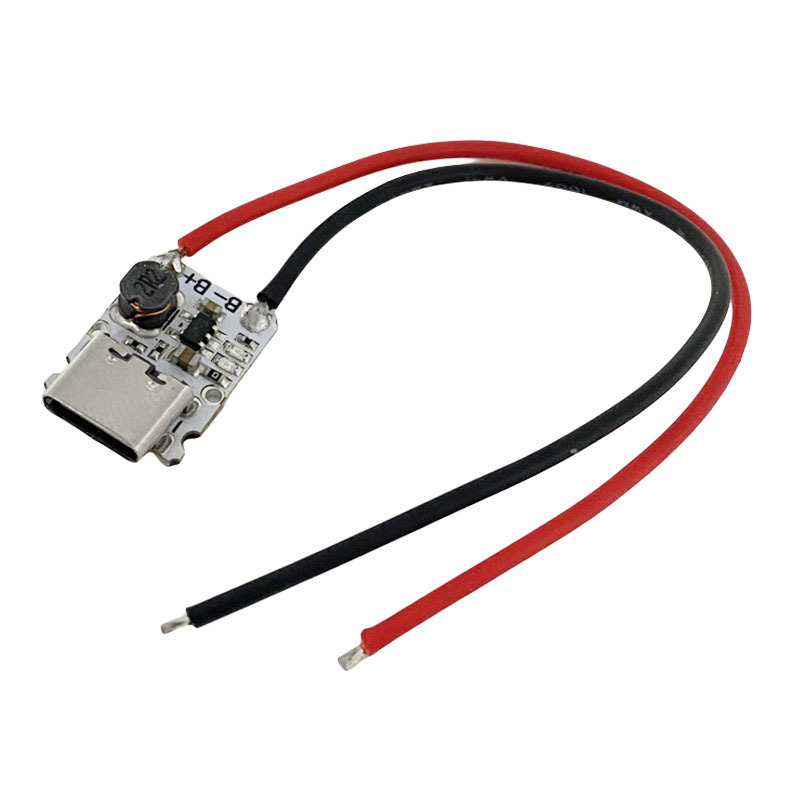 5V 充電と放電統合メスソケット 3.7V 4.2V18650 リチウム電池充電ブースト電源ボード保護 Type-c|undefined