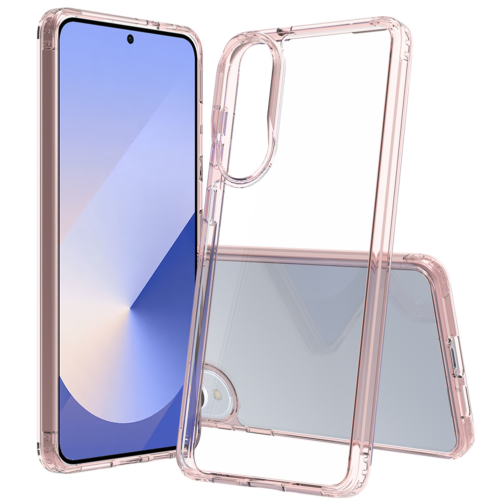 Aplicable a Samsung S25 Edge Shell acrílico transparente S25 2 en 1 2.0mm Fábrica de cubierta a prueba de caídas