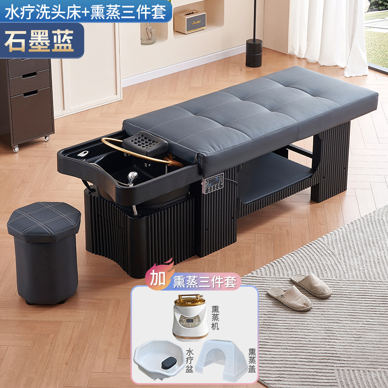 Azul de grafito + circulación de agua + fumigación