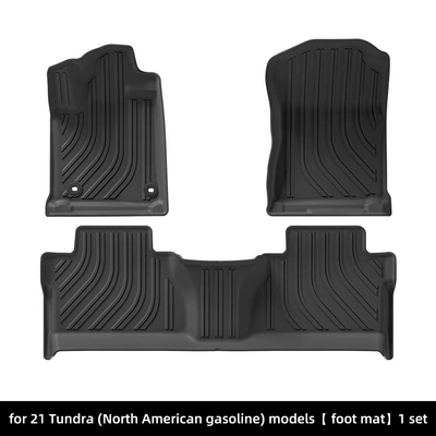 Suitable for 14-24 Toyota Tundra Car Floor Mats, Full Tpe Floor Mats, Special Car Floor Mats, Dropshipping (Modelə uyğun ayaqaltı) - 14-21-tundra-single-layer-foot-pads-fuelnorth-america