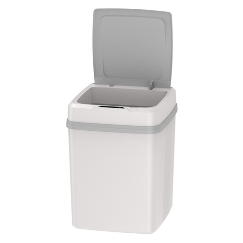 12L家用智能感应翻盖垃圾桶创意自动带盖客厅卫厕纸篓垃圾桶批发