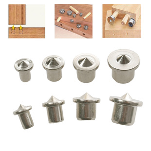 Round Wood Pin Locator Cross-border Centering Top Panel Furniture Positioning Woodworking Round Wood Dowel Wood Pin Center Punch